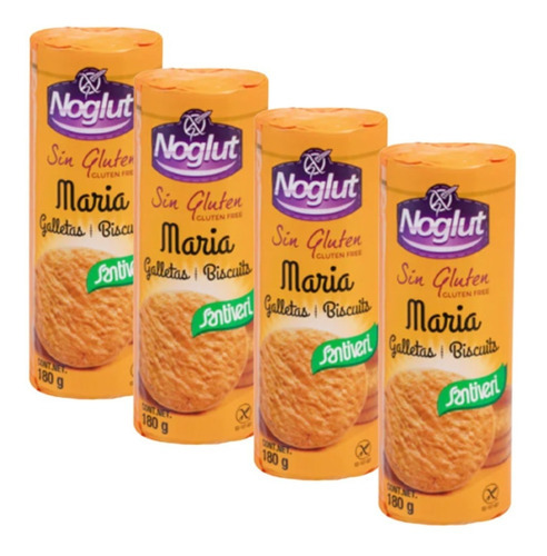 Pack X 4 Galletas Maria 180g Santiveri Sin Gluten