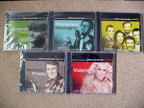 Colecciòn Cd:: Eternamente Idolos