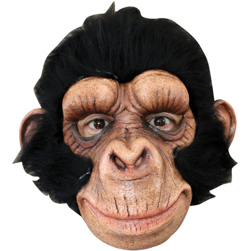 Disfraz Para Hombre Mascara Chimpancé George  Halloween