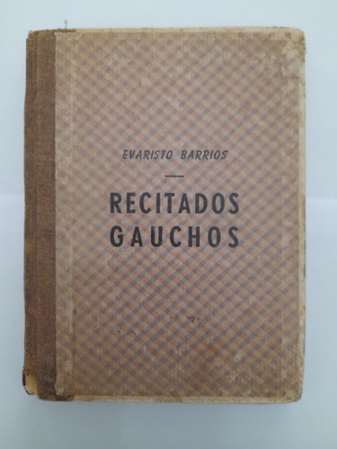 Libro Recitados Gauchos Evaristos Barrios (84)
