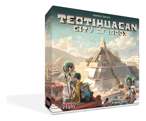 Juego De Mesa Nskn Games Teotihuacan Ciudad De Los D Fr80jm