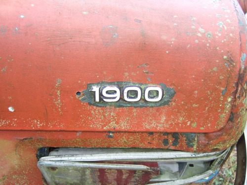 Insignia De Opel Record 1900 ,leer Aviso
