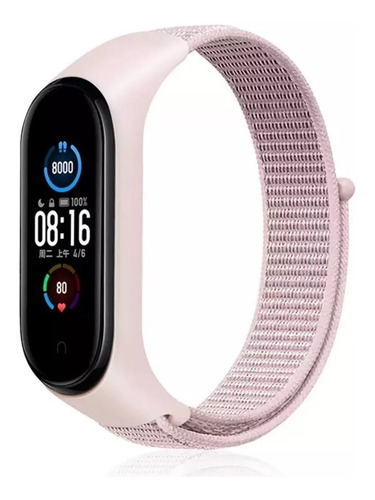 Pulsera Correa Manilla Nylon Para Xiaomi Mi Band 3 4 5 6 7