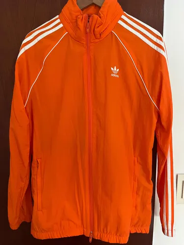 adidas Chaqueta Fast Running Naranja para Mujer