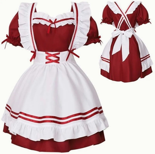 9 Set Lindo Disfraz De Lolita Japonesa De Traje Disfraz Sqy Cosplay Anime Traje Maid Lolita Kawaii Uso Diario Traje De Anime De Sirvienta.