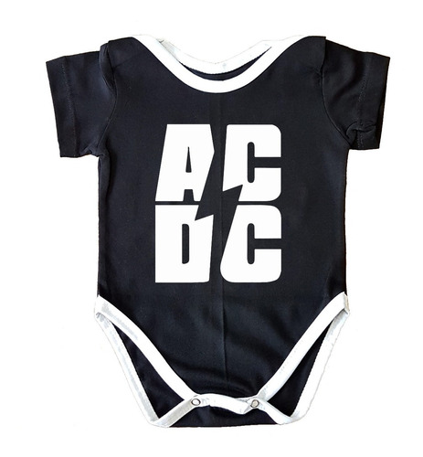 Body De Bebe Ac/dc Rock Metal |de Hoy No Pasa| 