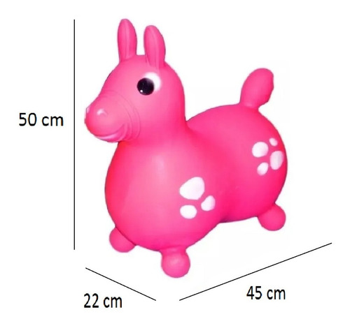 Imagen 3 de 4 de Caballo Saltarin Turby Original Bebe - Aire Libre Playking