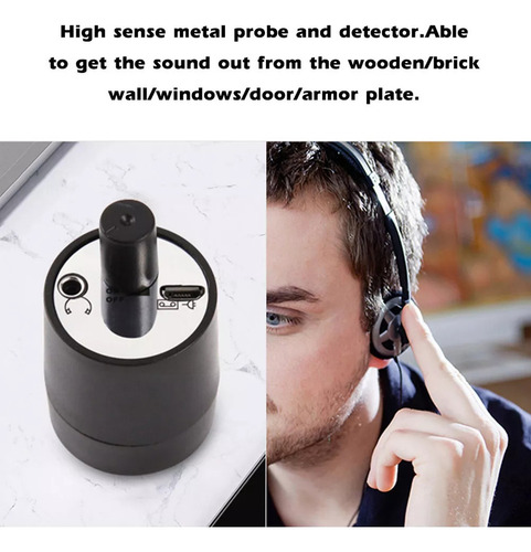 Detector De Som, Vazamento, Água, Óleo, Reparo, Escuta