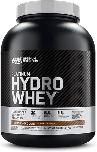 Proteina Optimum Nutrition Hydro Whey 3.5 Lb 40 Servicios