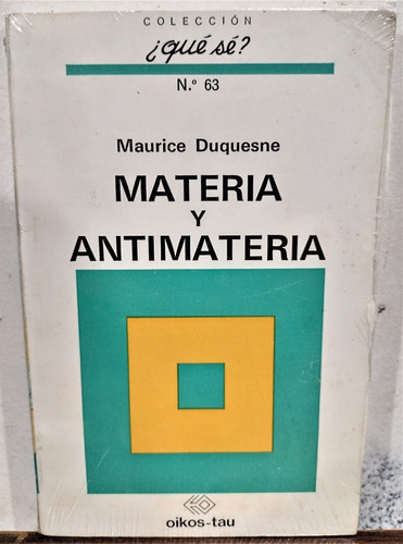 Materia Y Antimateria