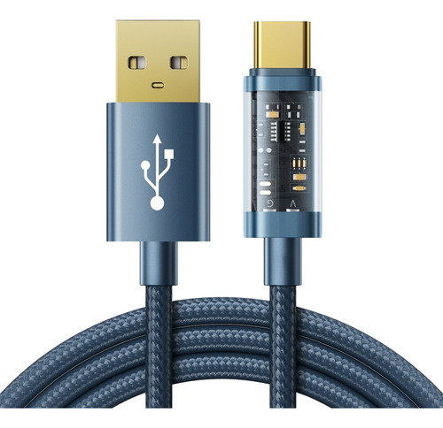 Cable De Datos De Sincronización Usb-a A Tipo C 3a  Longitud