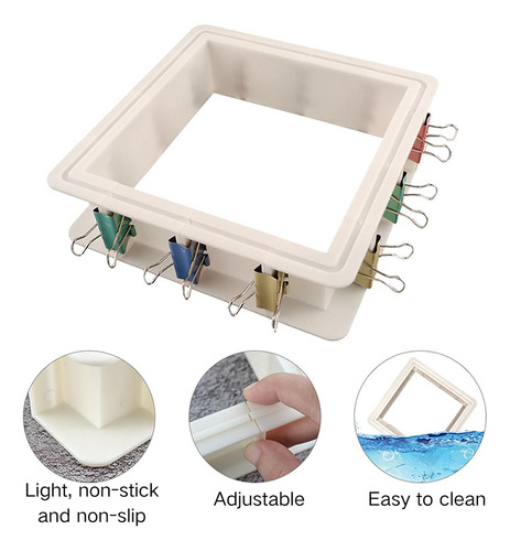 Kit De Carcasa De Molde Ajustable Para La Fabricación De Mol