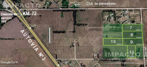 Chacra 2,8 Has - Cañuelas Ruta 3 Km 72
