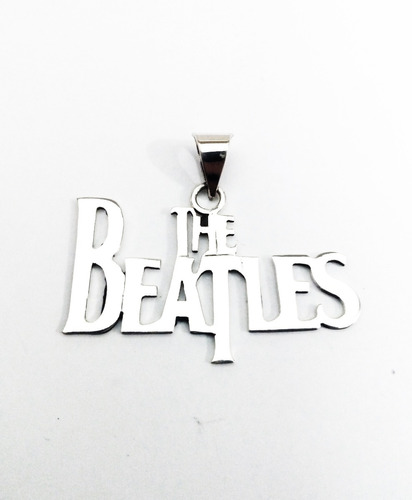 Dije The Beatles Banda Pop/rock Fabricada En Plata Fina.925 