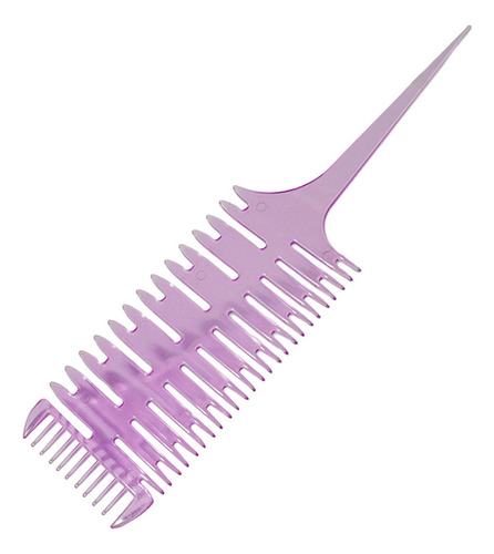 Peine For Teñir El Cabello De 3 Vías For Tejer Y