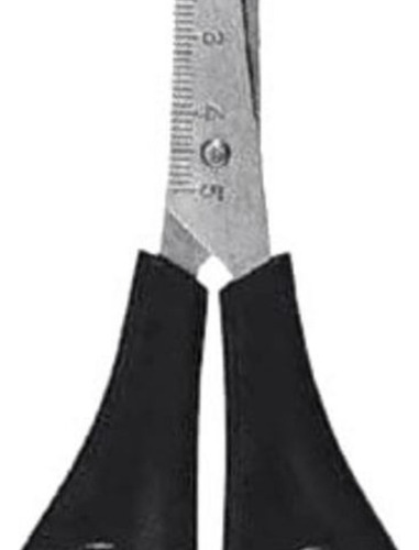 Tesoura Escolar Cis Ks96 S/ponta 13,5cm C/ Régua Infantil