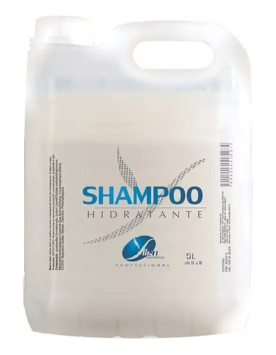 Shampoo Galao Hidratante Profissional Yllen 5 Litros