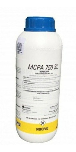 Herbicida Matamalezas Selectivo Mcpa 750 Sl 1 Lt. 