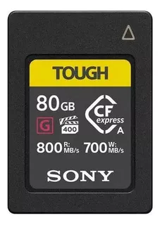 Tarjeta Memoria Sony Cfexpress Tipo A Serie Cea-g 80 Gb