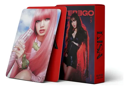 L 55 Cartões Fotográficos Lisa (blackpink) Alterego Full