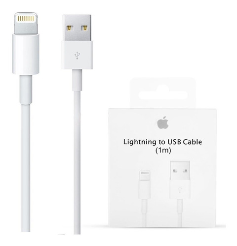 Cable Lightning iPhone Alta Calidad 1mt Garantizado