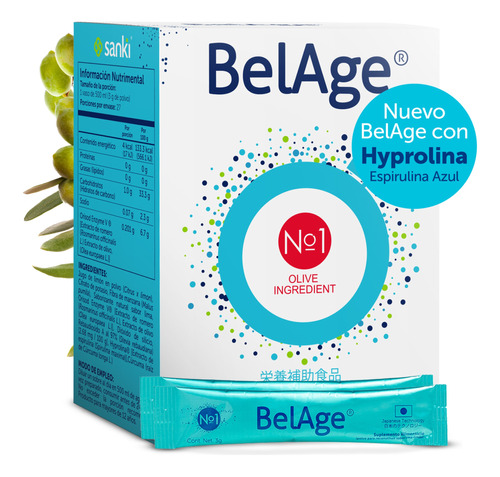 Belage Vi Nueva Fórmula Con Hyprolina-espirulina 27 Sobres