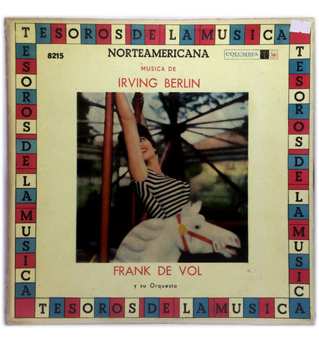 Vinilo Irving Berlin Frank De Vol Y Su Orquesta Tesoros De