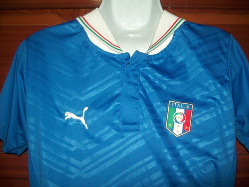 Franela Puma De La Seleccion Italiana Talla 14-16 Juvenil