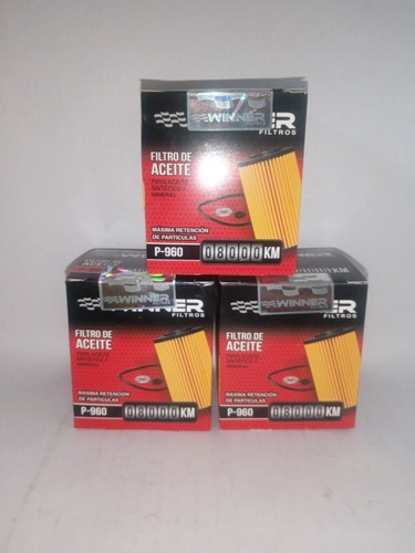 Filtro De Aceite Elemento Winner P-960 Mazda 3/5/6 