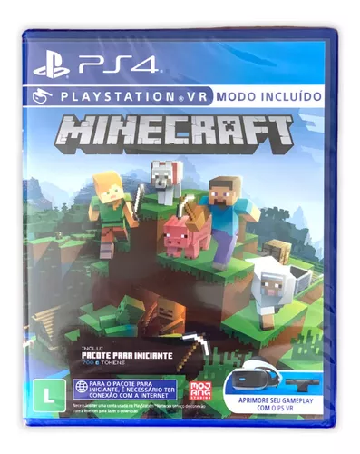 Jogo Minecraft Starter Collection Ps4 Físico Português