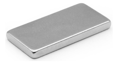 Iman De Neodimio De 50x10x8mm Rectangular 2 Pzas