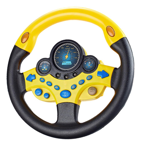 Juguete De Volante De Simulación, Juego De Amarillo