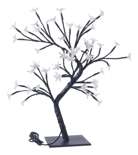 Árbol De Cereza Artificial Led Lámpara Usb Bonsai Luz De