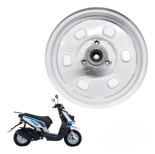 Rin Delantero Motoneta Ws150 Sport Blanco Calidad