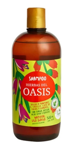 Imagen 1 de 1 de Shampoo Hierbas Del Oasis Piojos Y Liendres 520ml