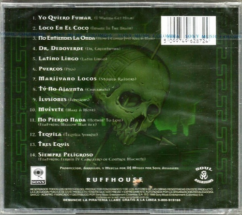 Cypress Hill Los Grandes Exitos En Español Cd Importado