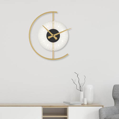 Lámpara De Pared Con Reloj Nórdico, Luz Cálida, Luz De