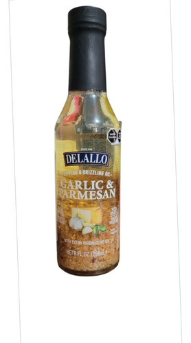 Aderezo De Aceite De Oliva Ajo Y Parmesano Delallo