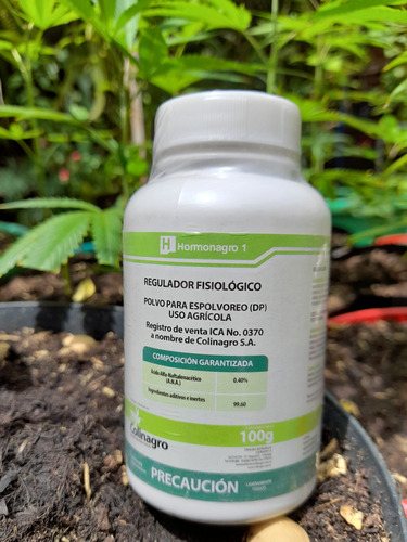 Hormoagro Enraizador Hormonal Para Esquejes - Polvo 