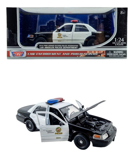 Patrulla 2010 Ford Crown Victoria Police Interceptor Esc1:24