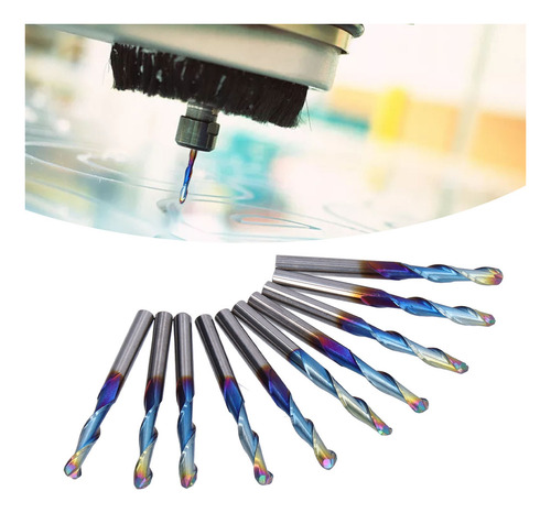 B Brocas De Cortador De Molino 10pcs Enrutador Flauta