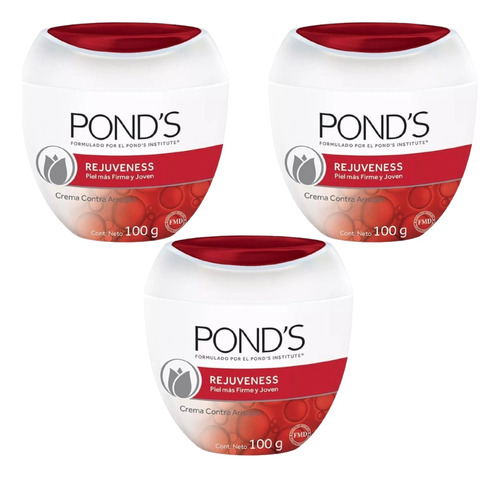 Crema Pond's Rejuveness Contra Arrugas Día 3 X100g