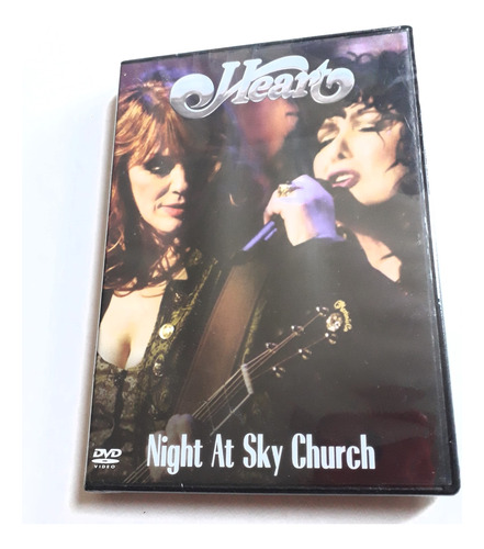 Dvd     Heart    Night At Sky Church     Nuevo Y Sellado