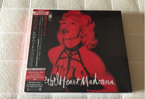 Madonna - Rebel Heart Cd Doble Super Deluxe Edicion Japonesa