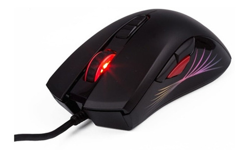 Mouse De Juego Gamer Xfx Gm01 Luces Rgb 7 Botones 10000dpi  