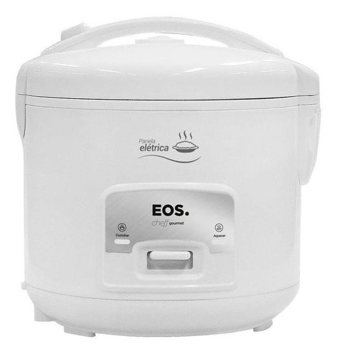 Panela Elétrica De Arroz Eos 5 Xícaras Branca 220v Cor Branco Frequência 60Hz