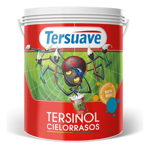 Pintura Látex Tersinol Cielorraso Tersuave Blanco 1lts