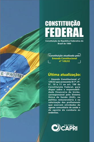 Imagem 1 de 2 de Livro Constituição Federal Do Brasil Edição Atualizada 2022