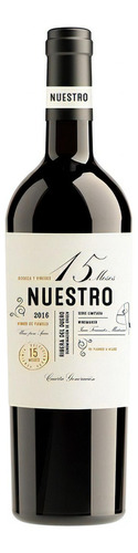 Vinho Nuestro Crianza 750 Ml