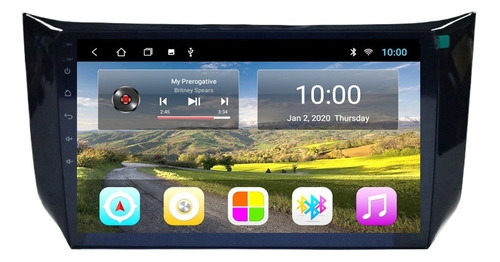 Autoestéreo 2+32g Carplay Cámar Para Nissan Sylphy 2012-2018